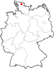 Karte Nübel bei Schleswig